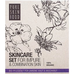 Organic Skincare Set for Impure & Combination Skin - 1 Set