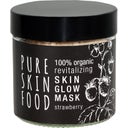 Maschera Viso Bio con Fragola e Superfood - Pelle Luminosa